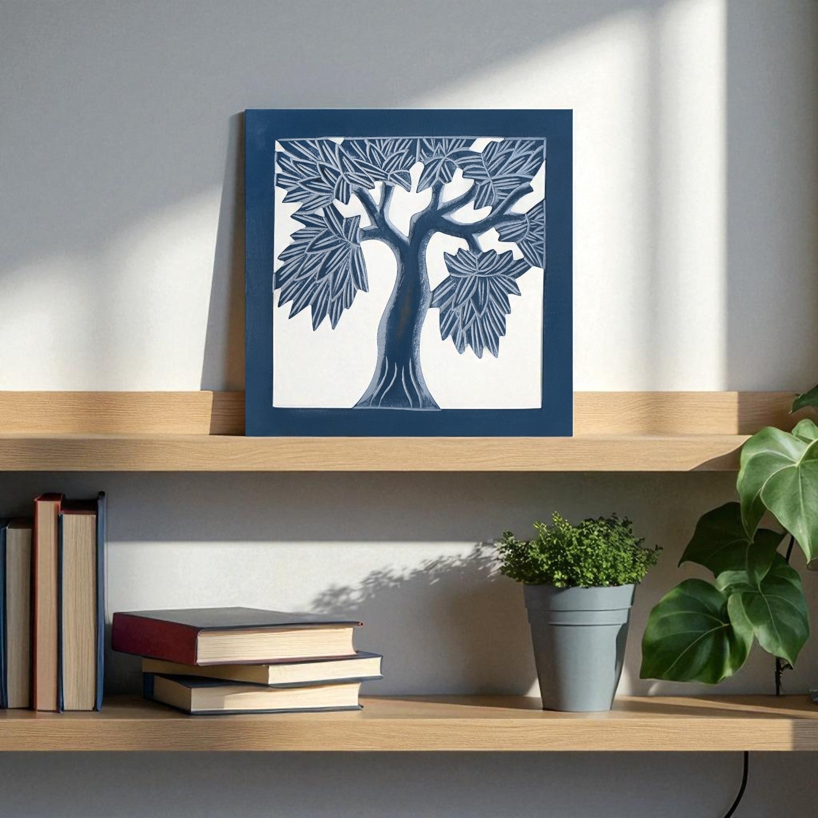 Motif Tree Design wall Decoration (blue) image 4