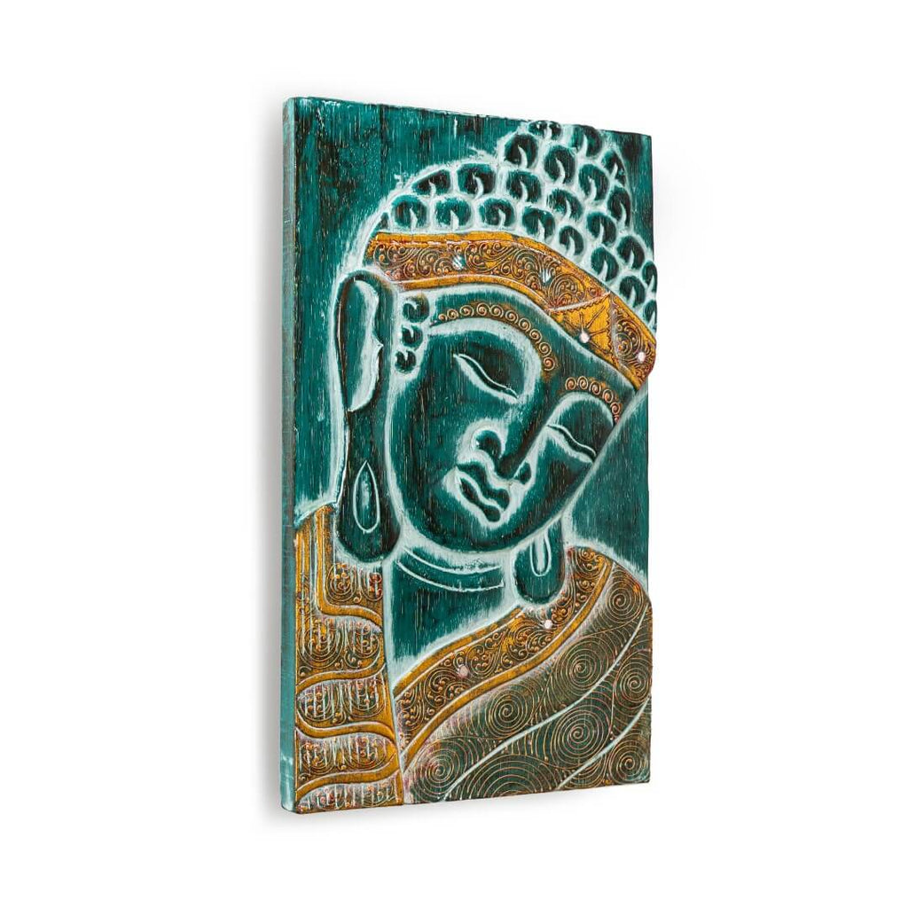 Buddha Mural - Turquoise image 2