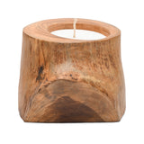 BAGUS HOME DECOR Recycled Wood tea light candle holder (Prima) - Aesthetic Candle Holders for Home Decor - Artistic Candles for Home Decor image 3