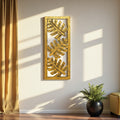 Leaf Design Wall Decoration (Gold) image 0