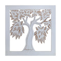 Motif Tree Design wall Decoration (white) image 0