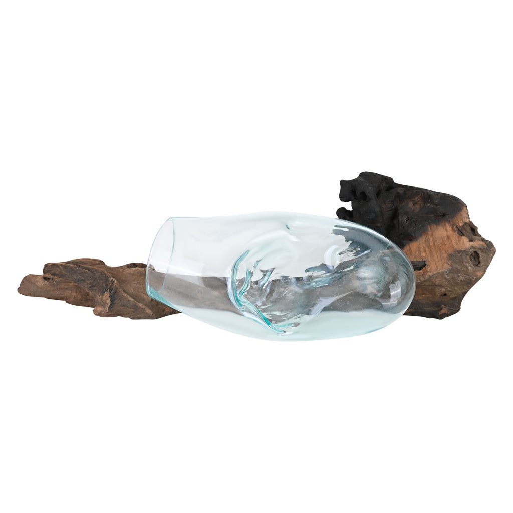 Glass Vase on Wood image 4