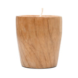 BAGUS HOME DECOR Recycled Wood tea light candle holder (Zuri) - Aesthetic Candle Holders for Home Decor - Artistic Candles for Home Decor image 1