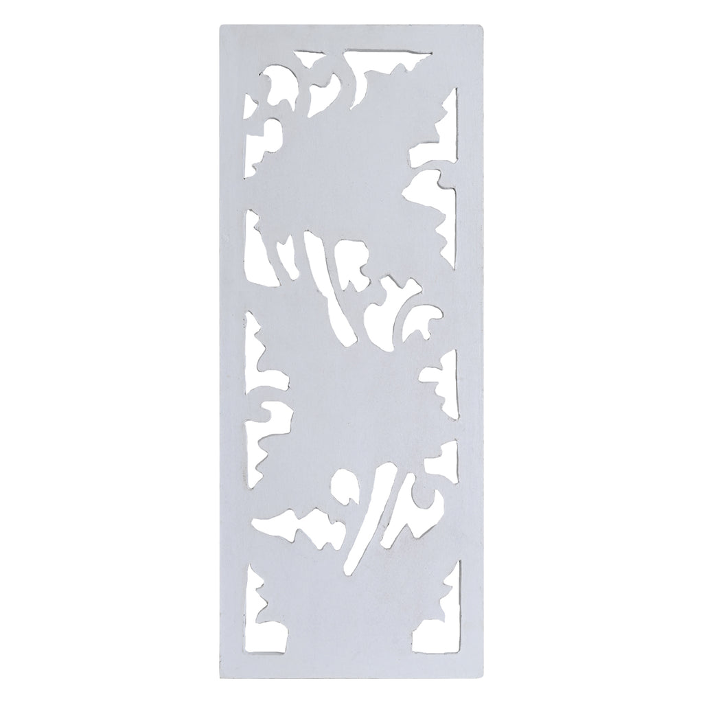 Flower Design wall Decoration (white) image 2