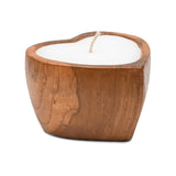 BAGUS HOME DECOR Recycled Wood tea light candle holder (Zia) - Aesthetic Candle Holders for Home Decor - Artistic Candles for Home Decor image 3
