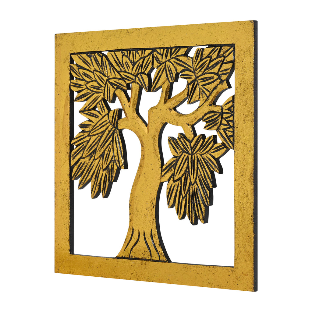 Motif Tree Design wall Decoration (Gold) image 2