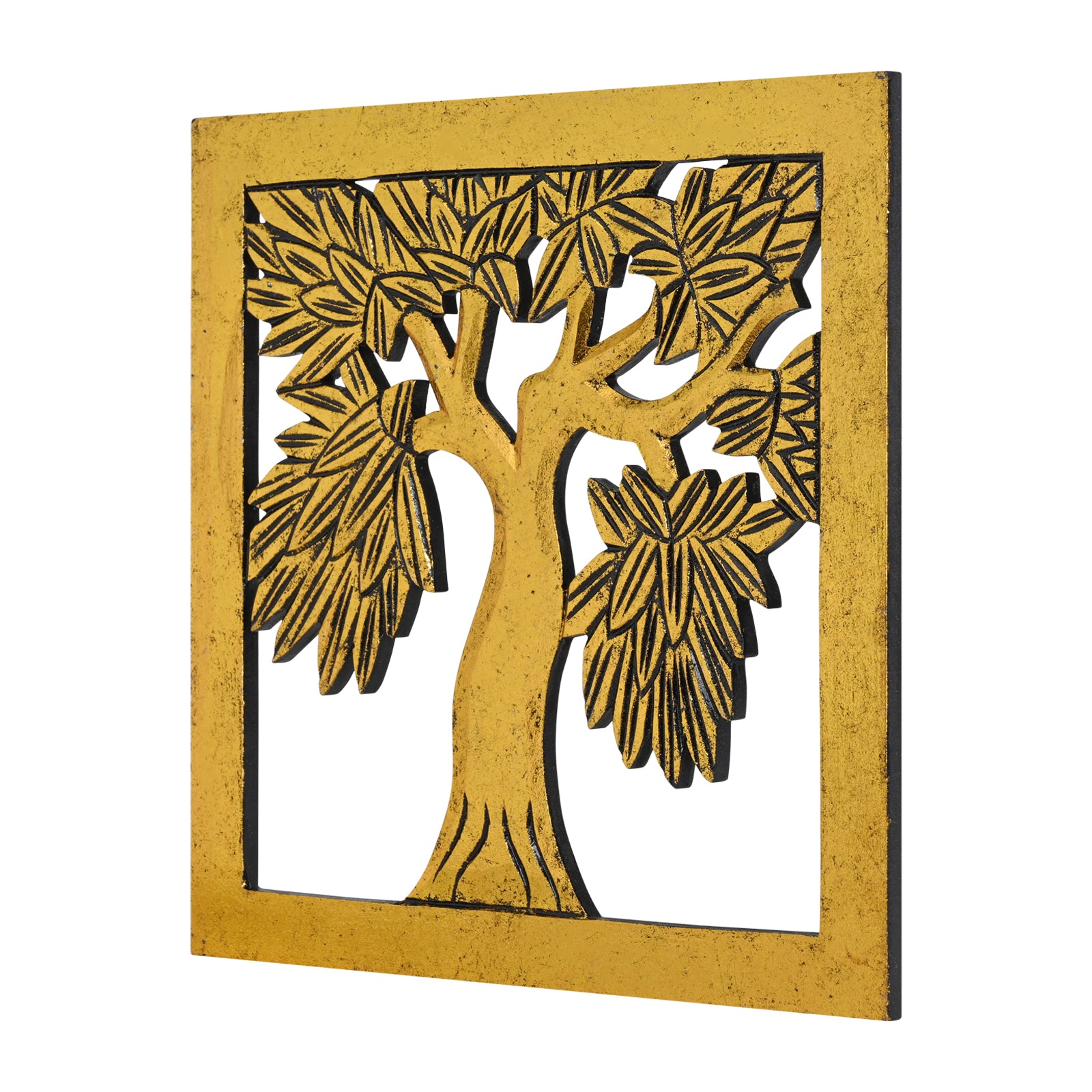 Motif Tree Design wall Decoration (Gold) image 2