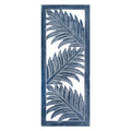 Palm Leaf Design Wall Decoration (Blue) image 0