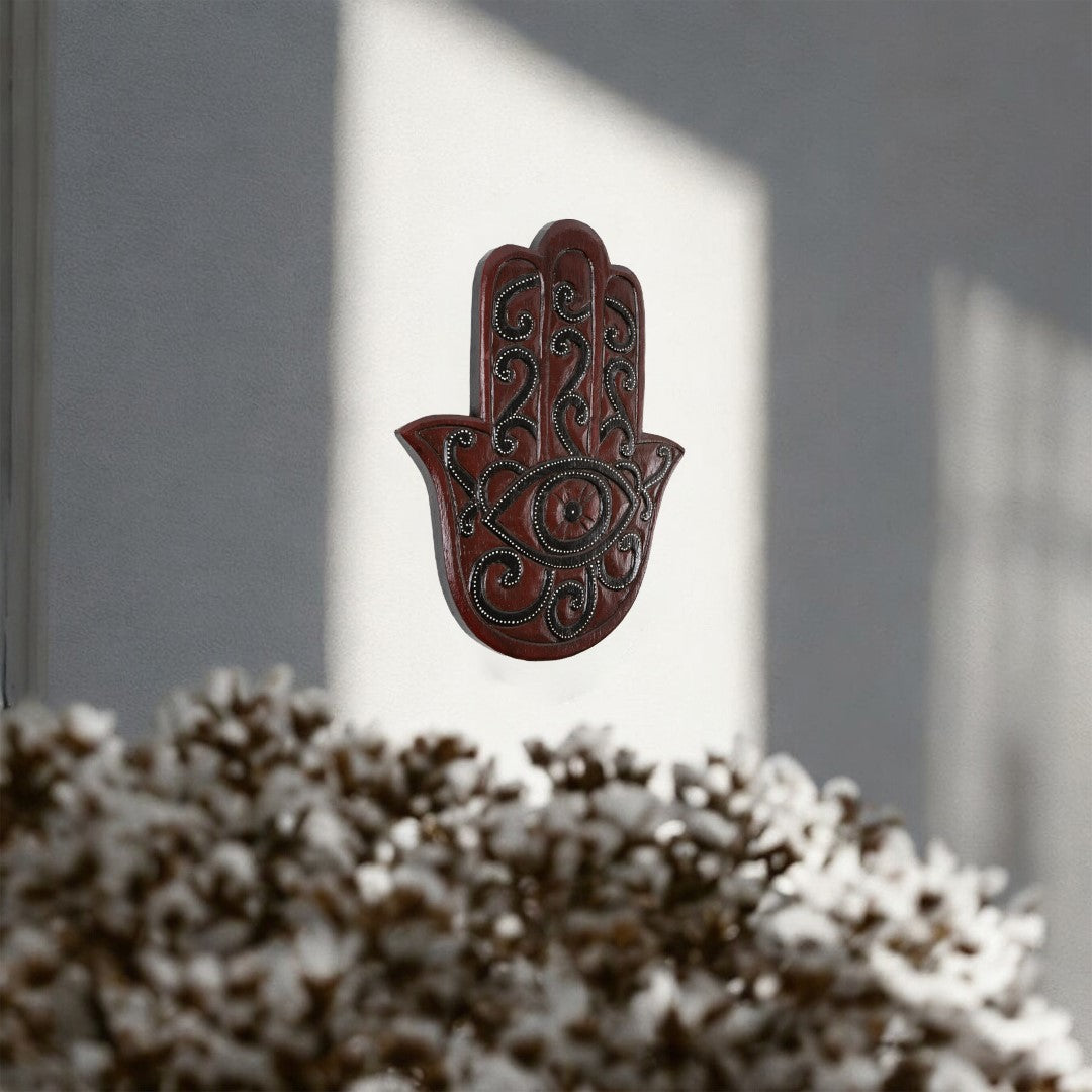Hamsa hand(30cm) - Red image 1