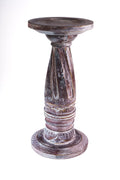 Wooden Pedestal (Pillar Design) - Chocolate image 0