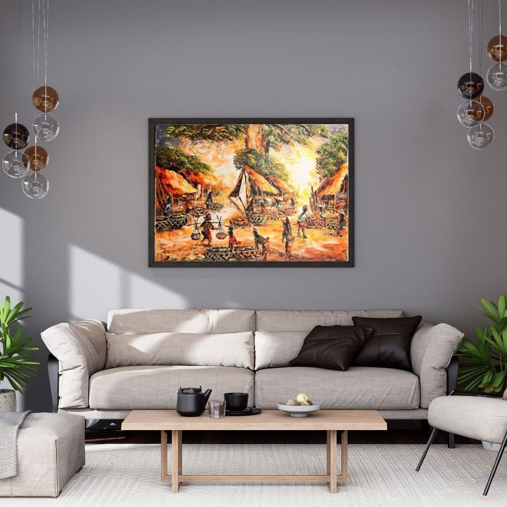 Elevate Your Space with Timeless Elegance: Artisan Oil Paintings image 1