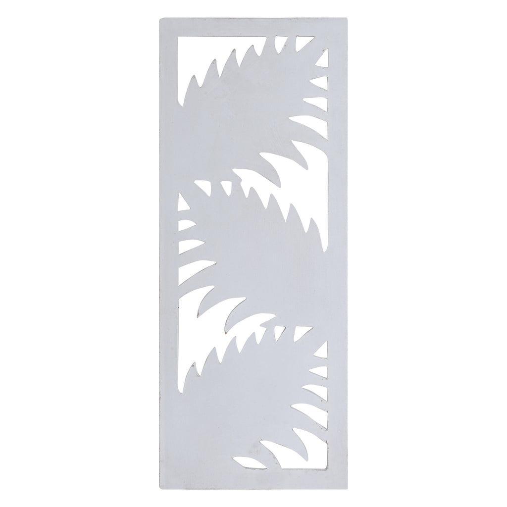 Palm Leaf Design Wall Decoration (white) image 2