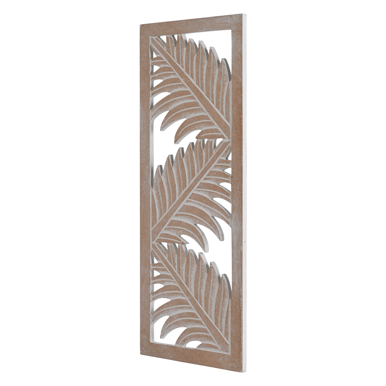 Palm Leaf Design Wall Decoration (white) image 3