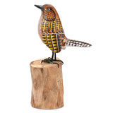 Wooden Bird Figurines — Minla