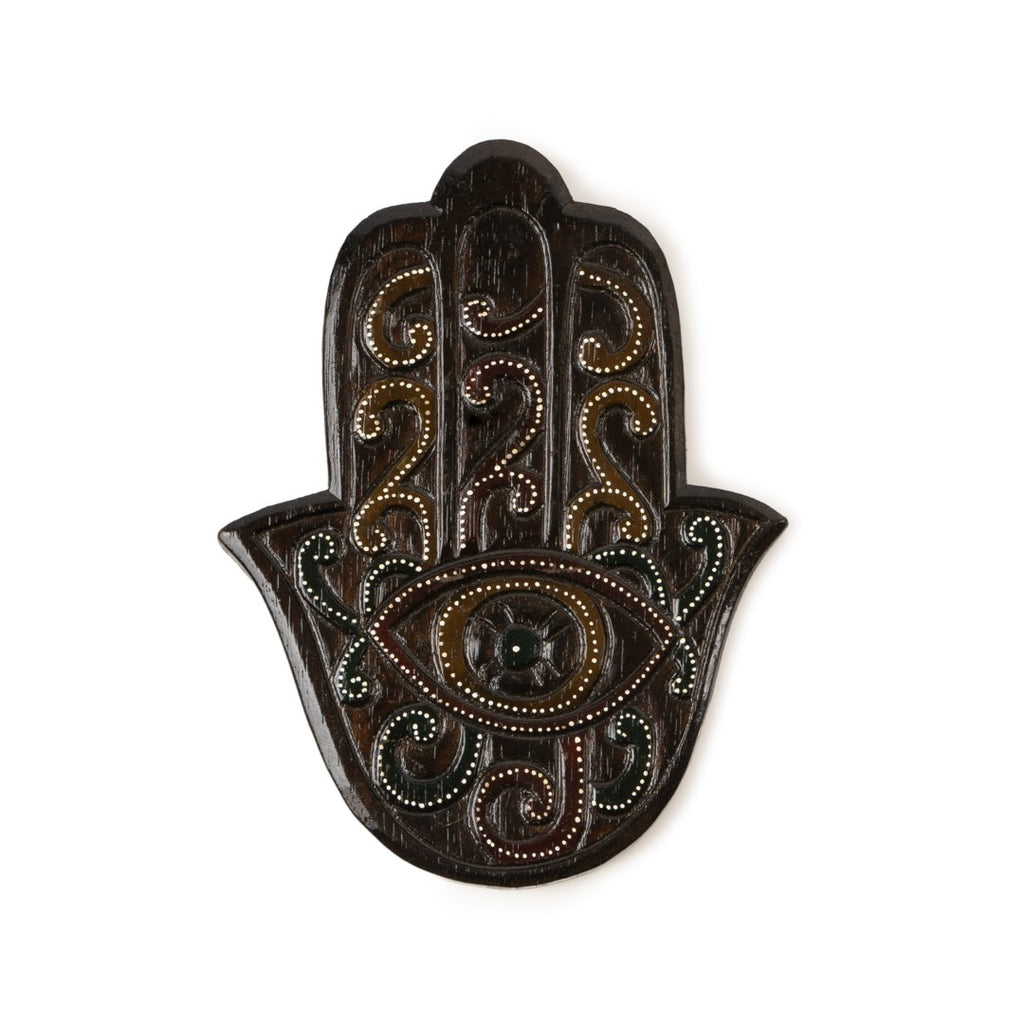 Hamsa hand(30cm) - Brown image 0