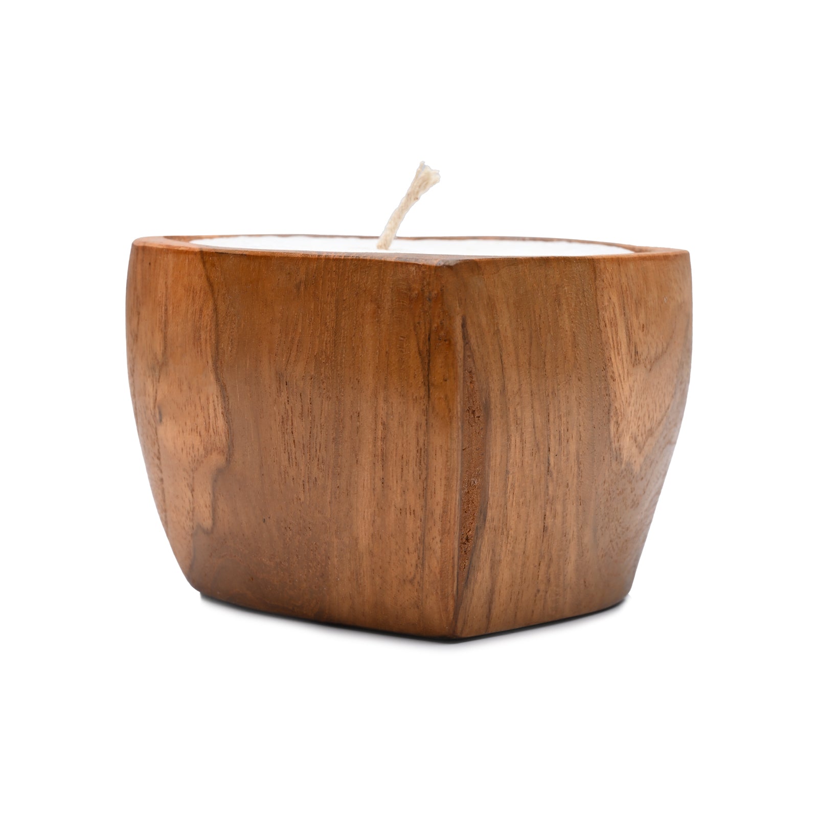 BAGUS HOME DECOR Recycled Wood tea light candle holder (Zia) - Aesthetic Candle Holders for Home Decor - Artistic Candles for Home Decor image 5