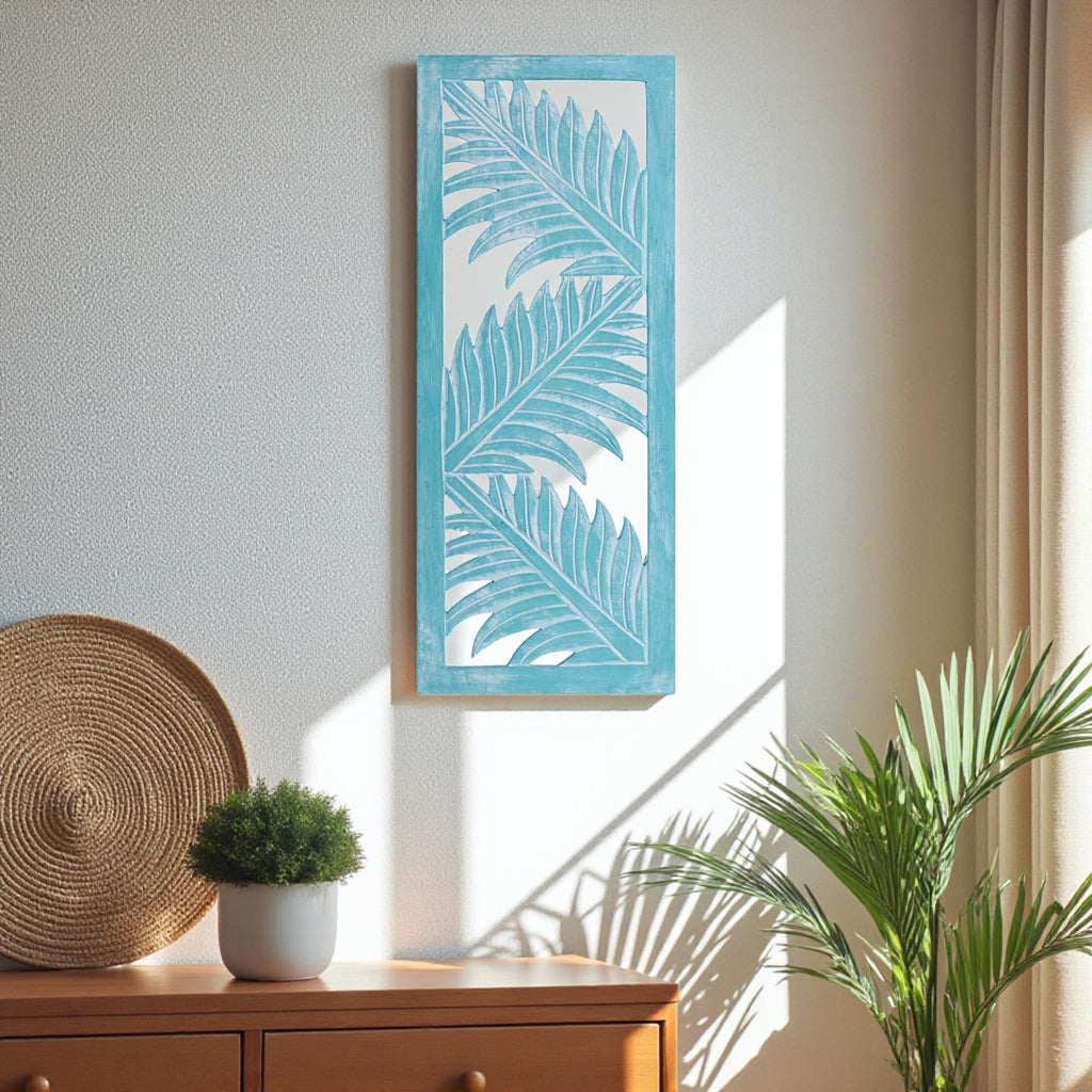 Palm Leaf Design Wall Decoration (Green) image 5
