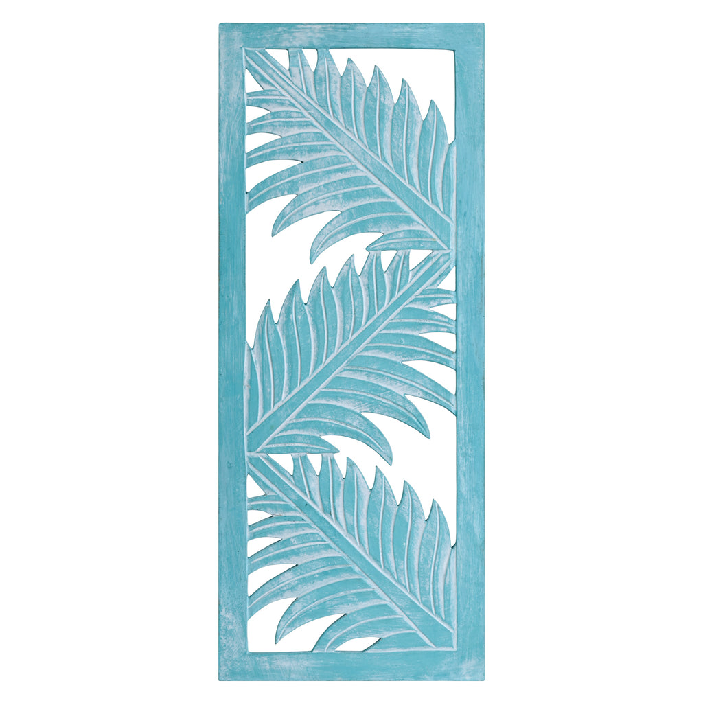 Palm Leaf Design Wall Decoration (Green) image 0
