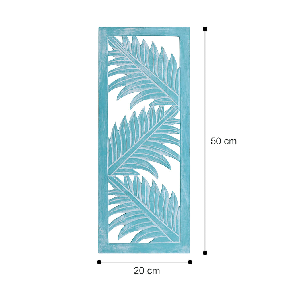 Palm Leaf Design Wall Decoration (Green) image 1