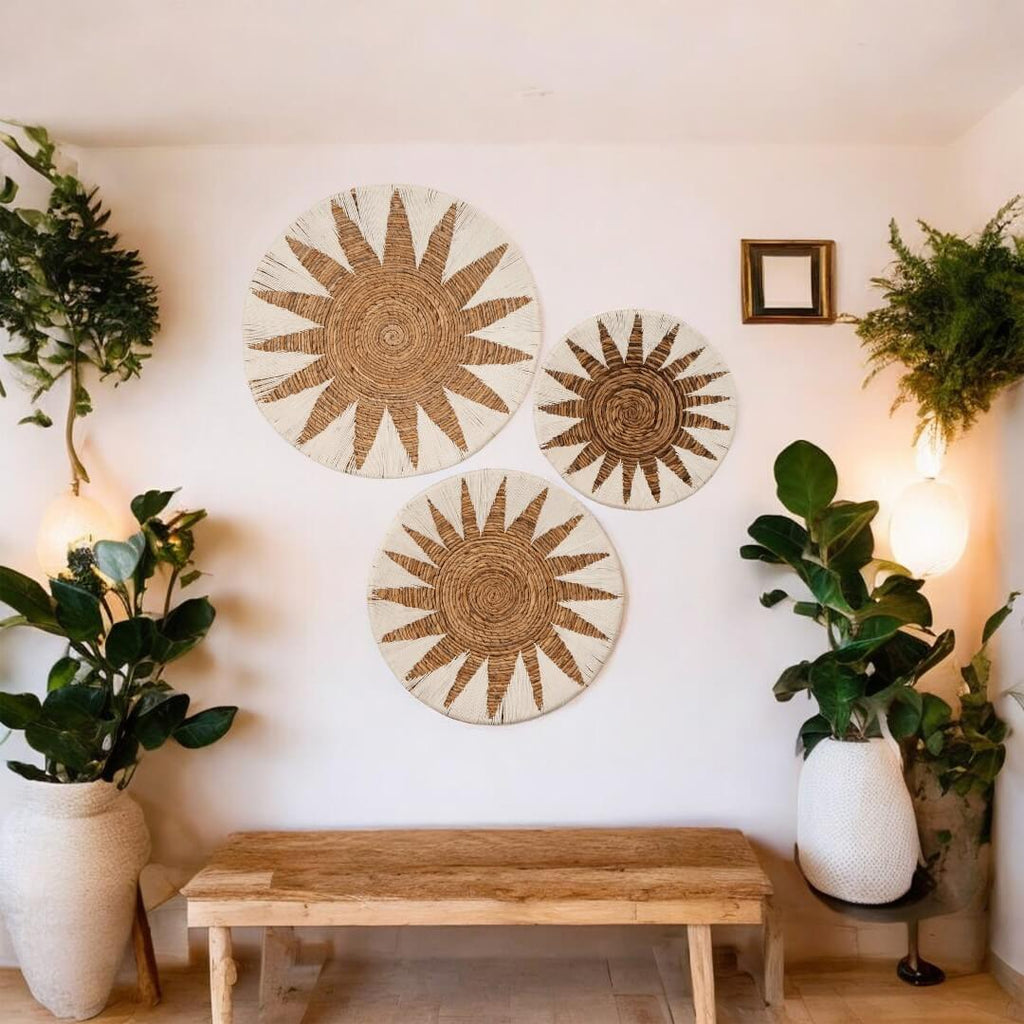 UrbanBoho Wall Hanging - White and brown image 4