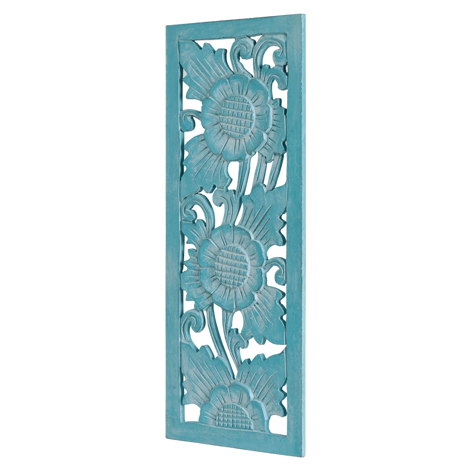 Flower Design wall Decoration (Green) image 3