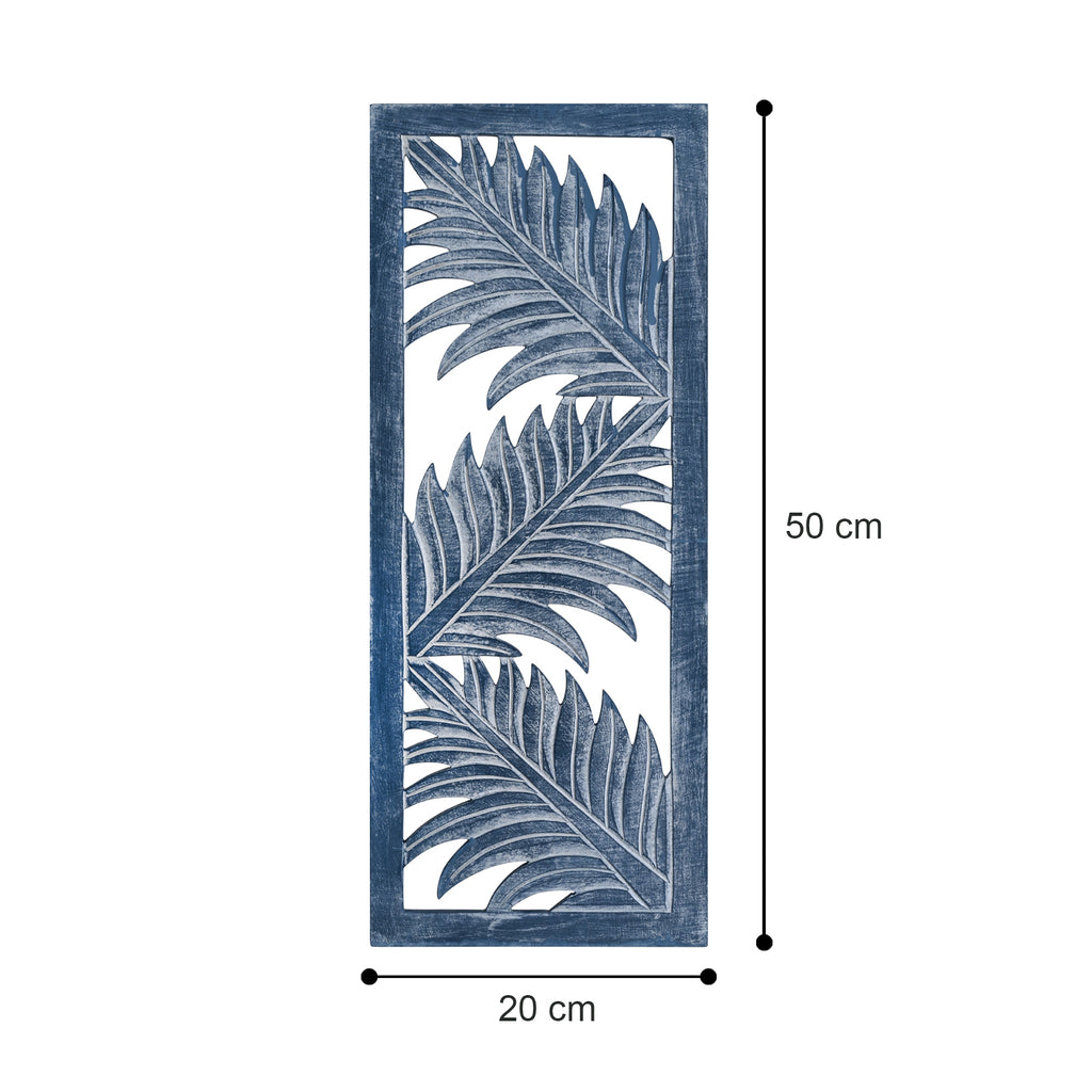 Flower Design wall Decoration ( Blue) image 1