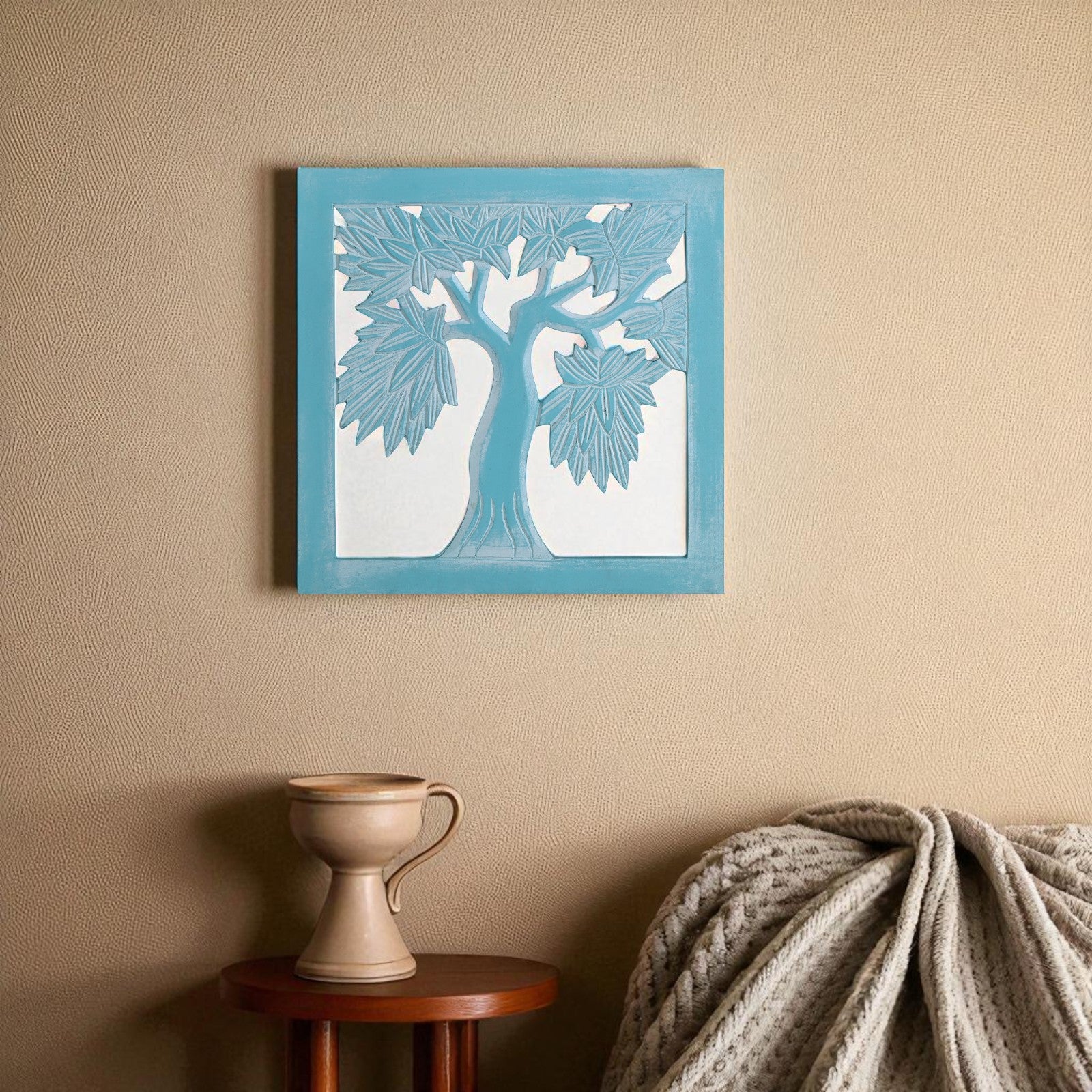 Motif Tree Design wall Decoration (Green) image 3