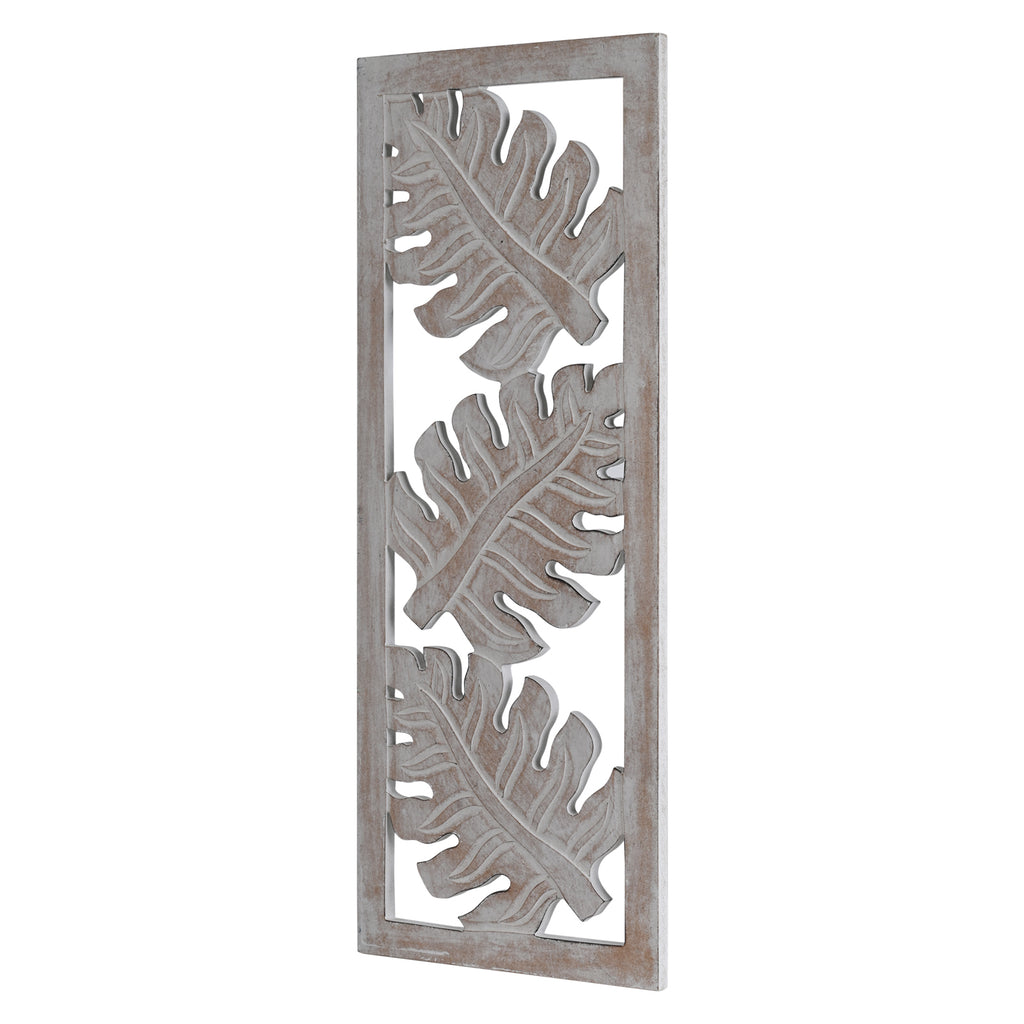 Leaf Design Wall Decoration (White) image 4