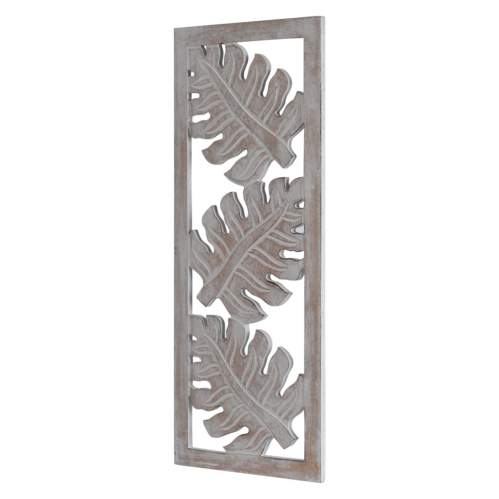 Leaf Design Wall Decoration (White) image 4