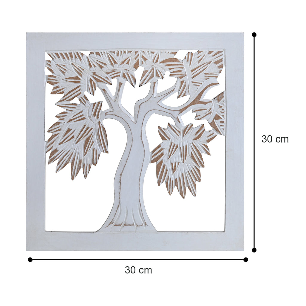 Motif Tree Design wall Decoration (white) image 1