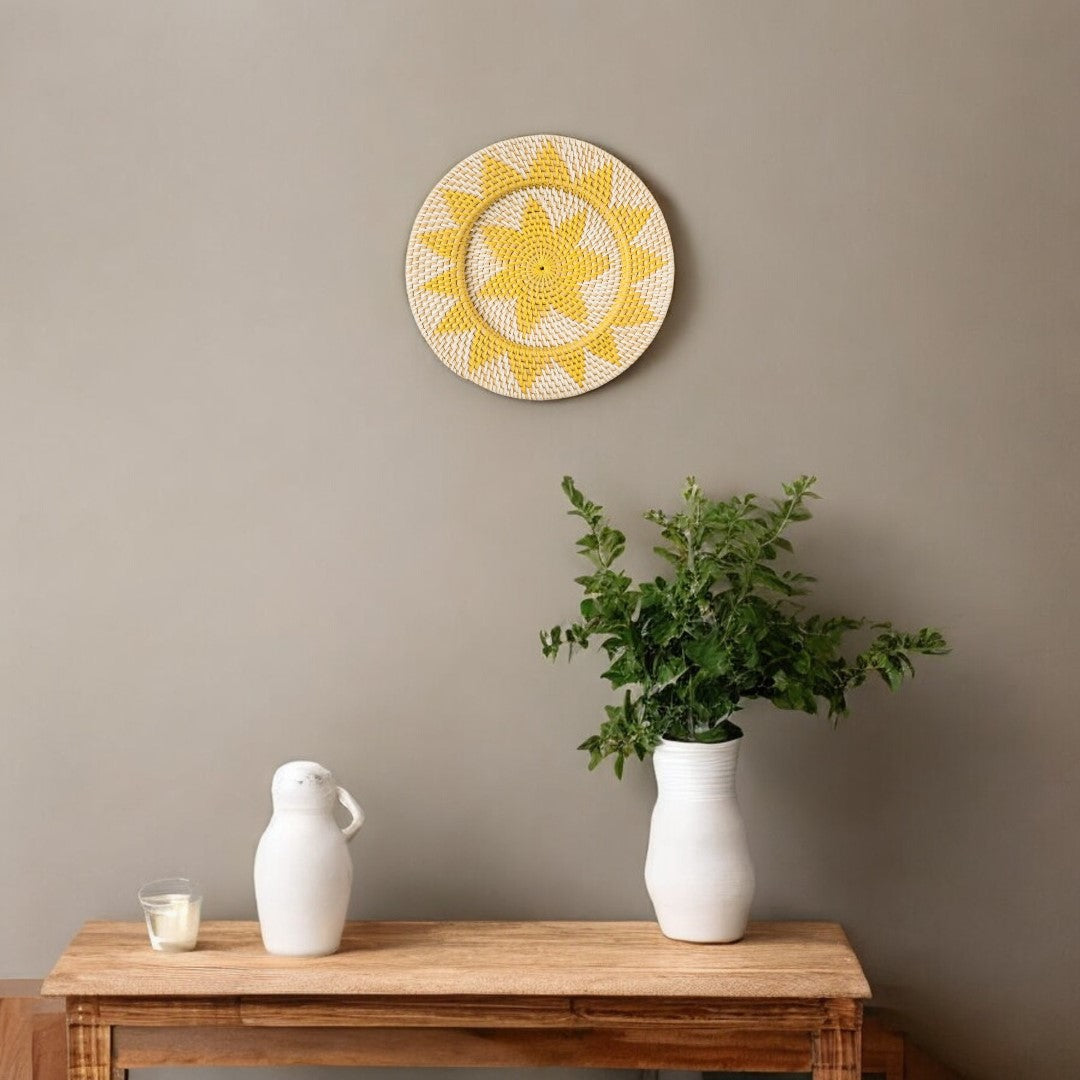 RATTAN Wall designer - Yellow image 2