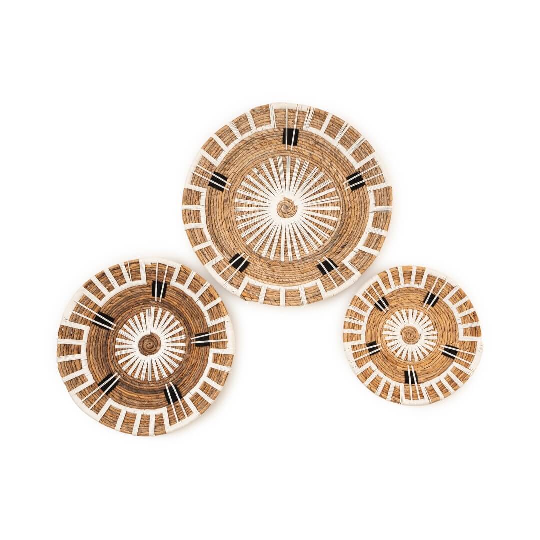 Urban Boho Wall Disc - Brown image 0