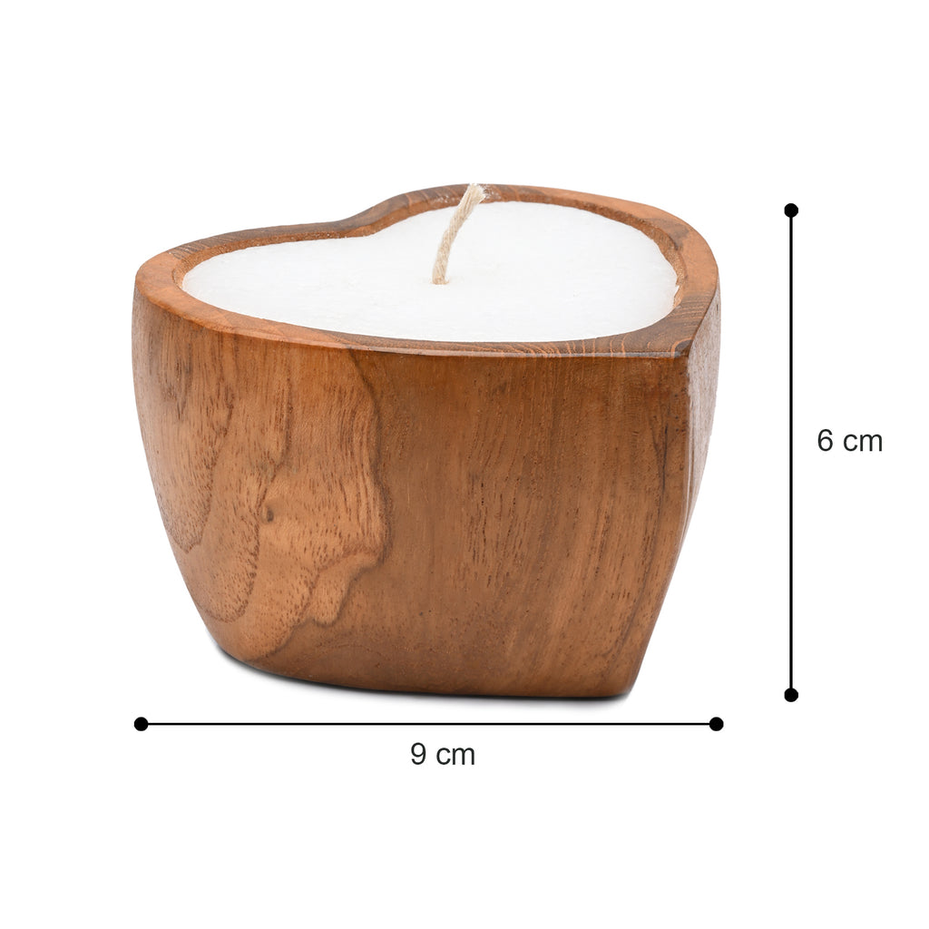 BAGUS HOME DECOR Recycled Wood tea light candle holder (Zia) - Aesthetic Candle Holders for Home Decor - Artistic Candles for Home Decor image 6