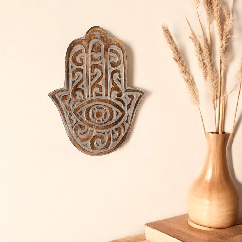 Hamsa hand(20cm) - White image 2