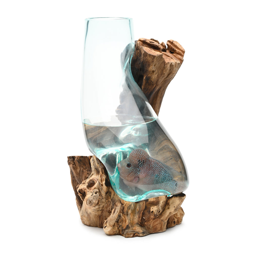 Standing Vase on Wood image 9