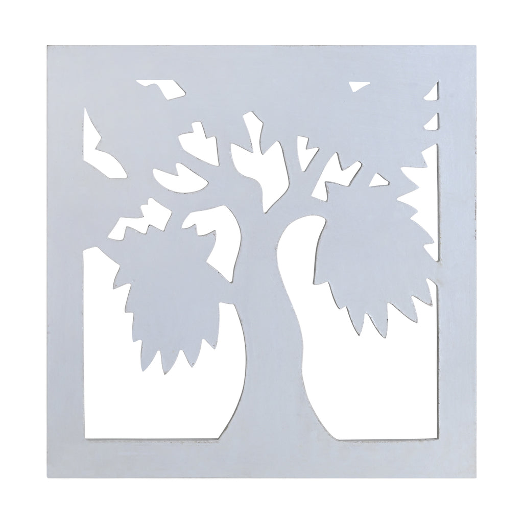 Motif Tree Design wall Decoration (white) image 2