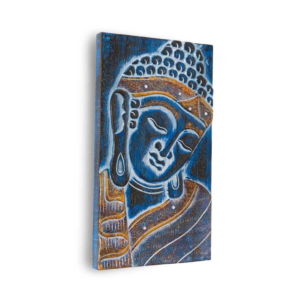 Buddha Mural Blue - Large image 2