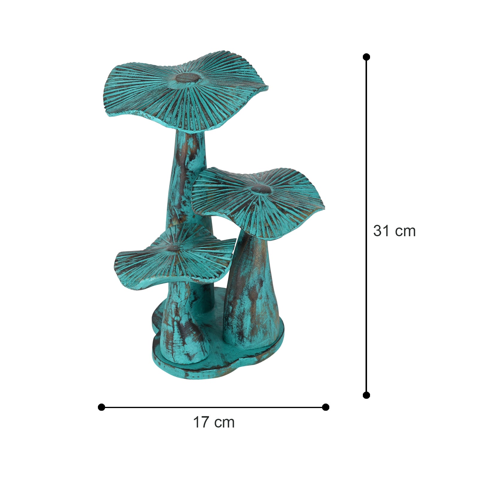 Wooden Mushroom Green image 1