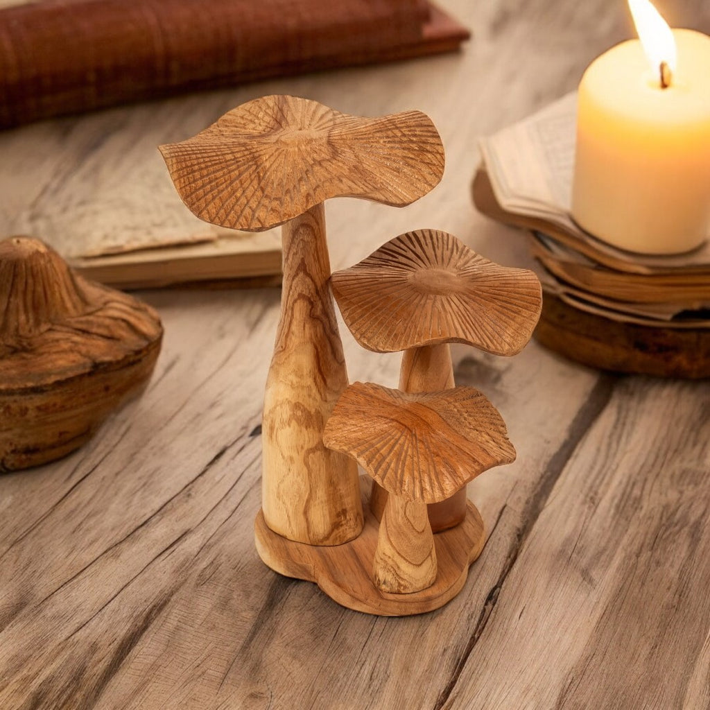 Wooden Mushroom Natural image 2