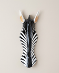 Zebra mask in wood 30 CM (1pc)